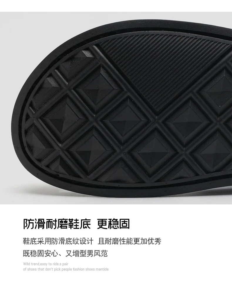 Men's Baotou Sandals Summer new Outdoor Cool Breathable Anti slip Waterproof Beach Shoes Soft Sole Fashion Dual purpose Slippers