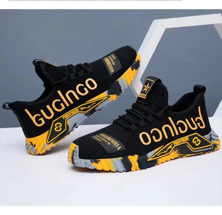 Men Sneakers Mesh Casual Shoes Lac-up Men Shoes Lightweight Vulcanize Shoes Walking Sneakers Man Running Gym Shoes2024