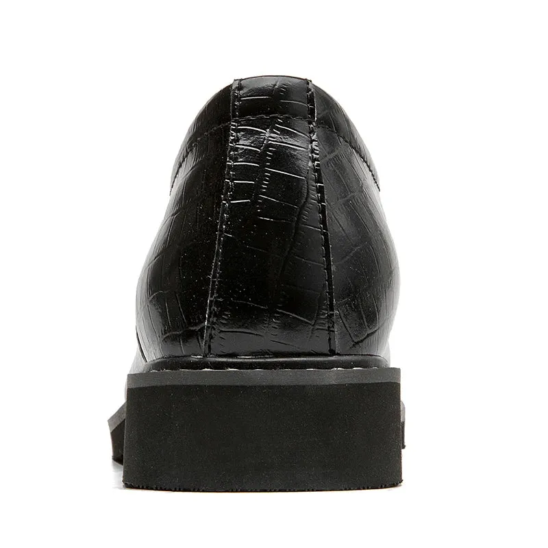 Business Men Elevator Shoes Leisure Height Increase Insole 6cm High Heel Tall Man