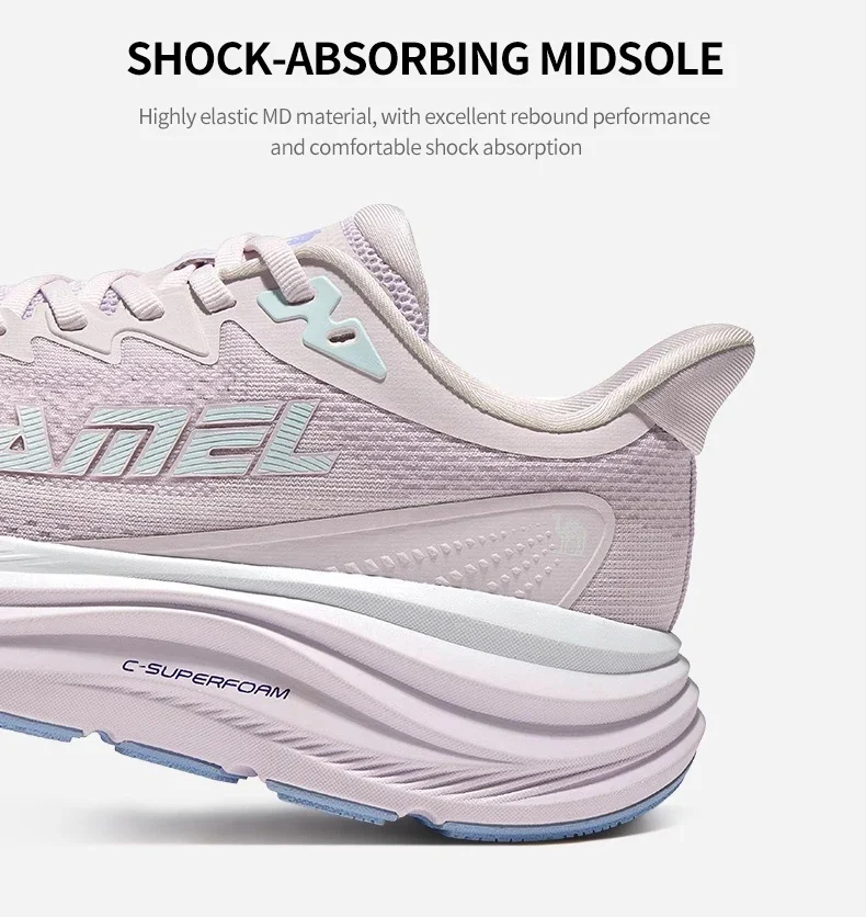 GOLDEN CAMEL Men's Sports Shoes Fashion Sneakers Rebound Cushioning Non-slip Running Jogging Shoes for Men Comfortable