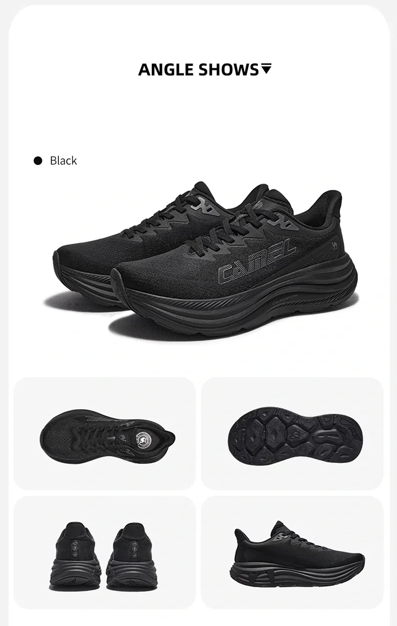 GOLDEN CAMEL Men's Sports Shoes Fashion Sneakers Rebound Cushioning Non-slip Running Jogging Shoes for Men Comfortable