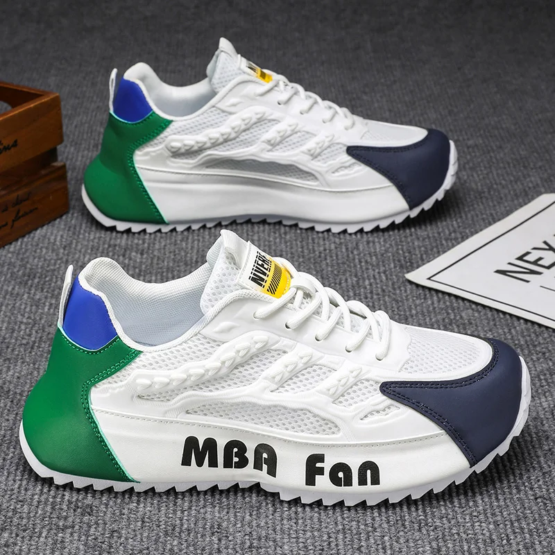 Chunky Sneakers Mens Designer Cover Bottom Sport Shoes Fashion Casual Microfiber Leather Upper Increased Internal Platform Shoes