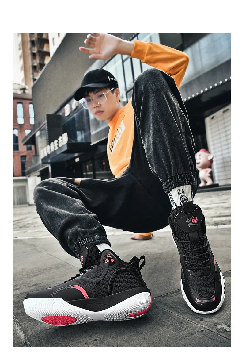 Popular Basketball Shoes Men Women Sneakers Male Training Sports Fashion Colorful Waterproof Shoes Casual Non-Slip Couple Shoes