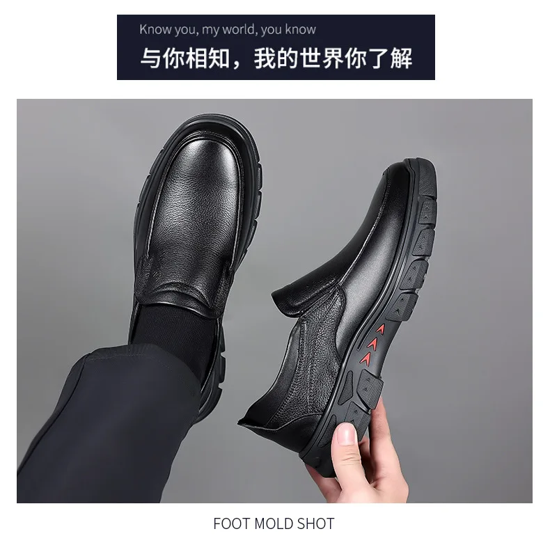 2023 Genuine Shoes Men Casual Sneakers Comfort Design Man Shoe Business Leather Loafers Men Shoes Moccasins Tooling Shoe