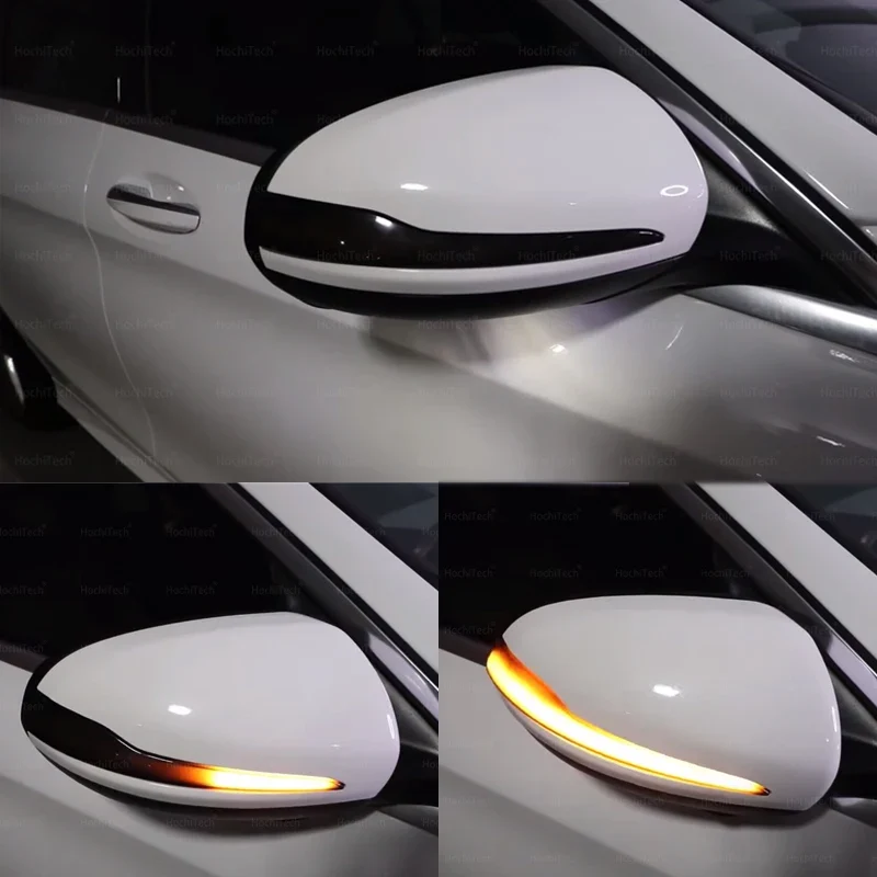 Dynamic Turn Signal Light For Mercedes Benz C E S GLC W205 X253 W213 W222 V Class W447 Flowing Water Blinker Flashing Light