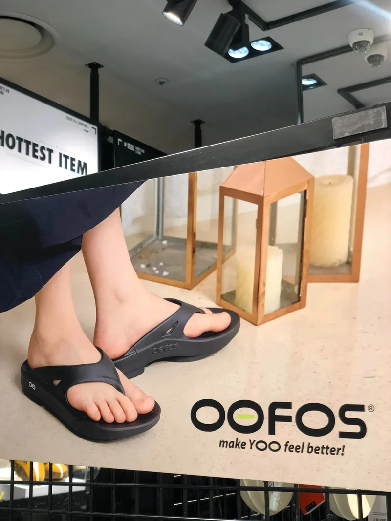 OOFOS Original Sandals - Lightweight Recovery Shoes Slippers Men Women Soft Bottom Indoor Home Slides Sandals Light Beach Shoe