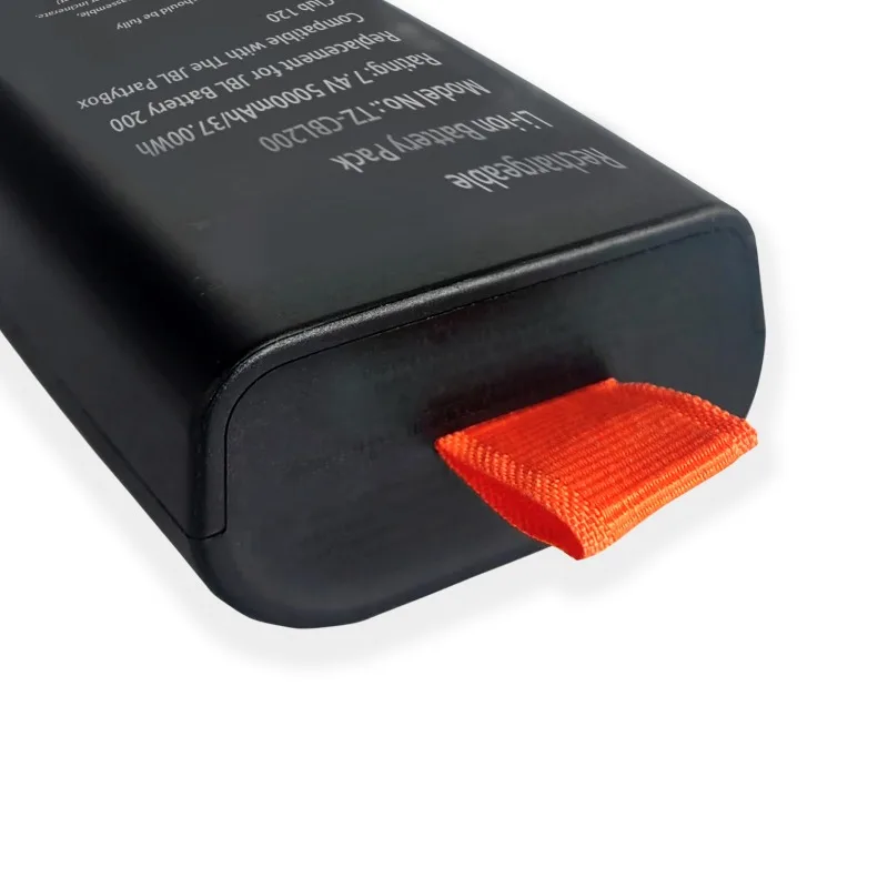 CBL200 7.4V 5000mAh 37Wh Replacement Bluetooth Speaker Battery for JBL Battery 200 for JBL PartyBox Club 120 Portable Speaker