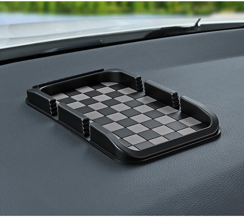 Car Phone Holder, Multifunctional, Dashboard Anti-Slip Mat, Navigation Stand, Parking Number Plate
