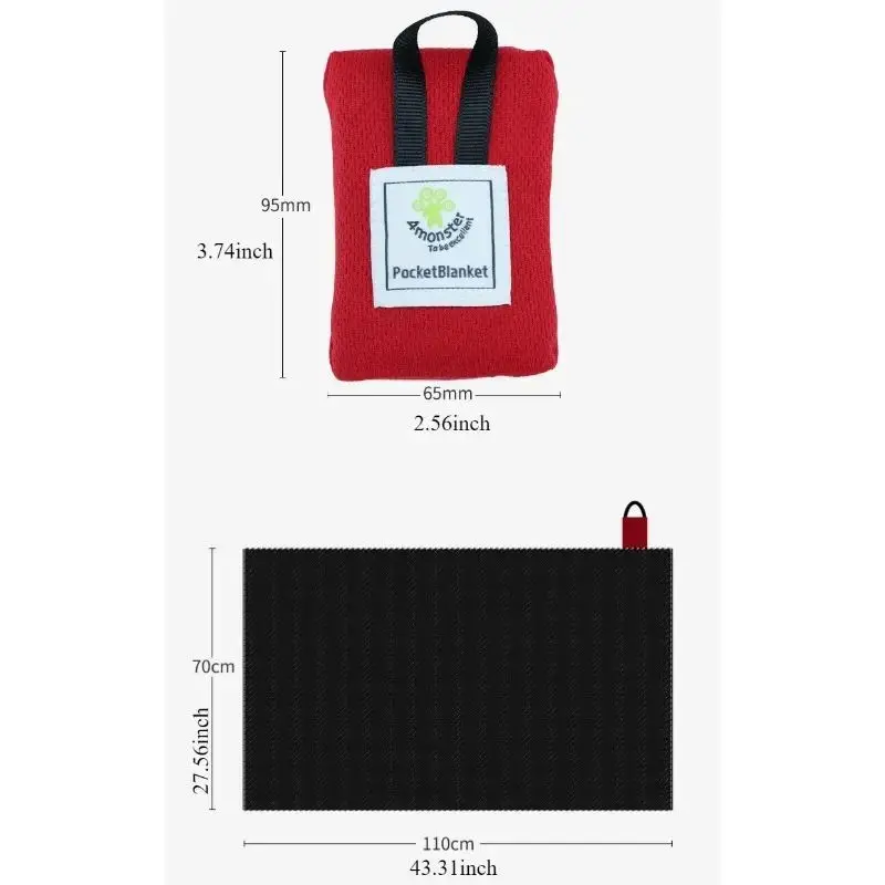 Picnic Blanket Pocket Beach Mat Waterproof Mat Pocket Beach Mat Camping Picnic Mat Sand Portable Ultra Light Beach Mat