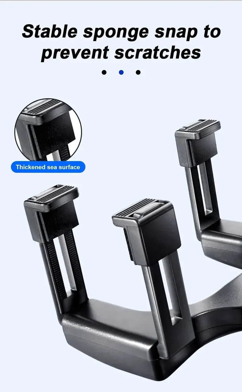 360 Foldable Navigation GPS Bracket Car Phone Holder Rearview Mirror Mount Adjustable Cell Phone Support Stable For Smartphone