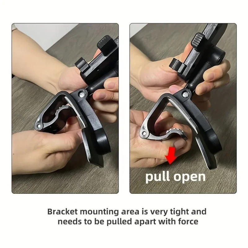 360° Rotatable Car Phone Holder Universal Dashboard Easy Clips Mount Stand Cellphone Holder for GPS Navigation Car Accessories