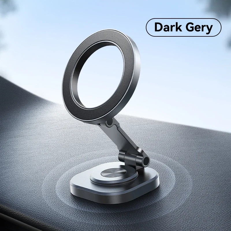 Joyroom Magnetic Car Phone Mount Strong Magnet Foldable Car Mount 360° Rotatable Car Phone Holder For 4.7-7.0 phones