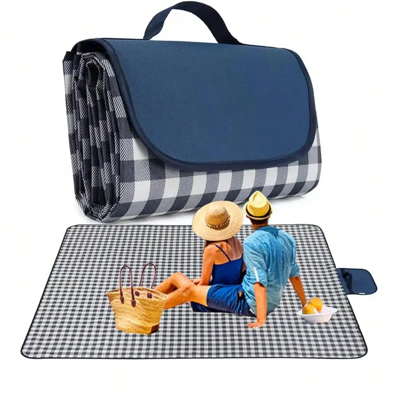 Picnic blanket Waterproof Camping blanket Travel blanket Beach blanket Picnic Mat 300x200cm XXL Foldable Portable