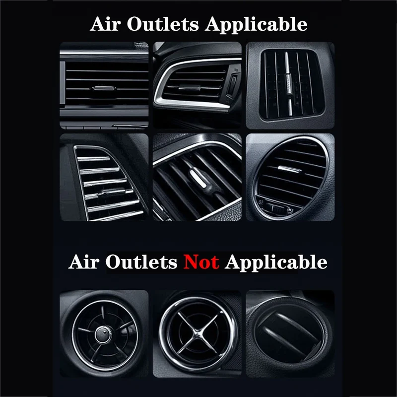 Magnetic Car Phone Holder for MagSafe Car Mount Air Vent Phone Holder Car Hand Free for iphone 17 pro max 16 iphone 15 iphone 13