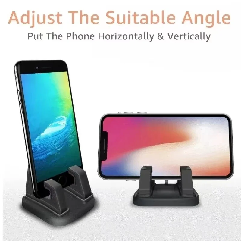 Car Phone Holder Stick To Dashboard Bracket Phone Stand Silicone Car Dashboard GPS Stable Phone Supports High Quality