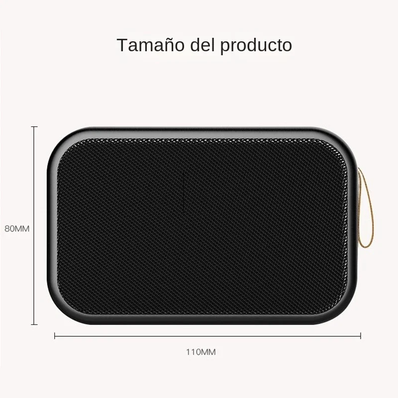 Wireless Bluetooth Speaker Portable ABS Environmentally Friendly Plastic Computer Bluetooth Mini Stereo Loudspeaker For Outdoor