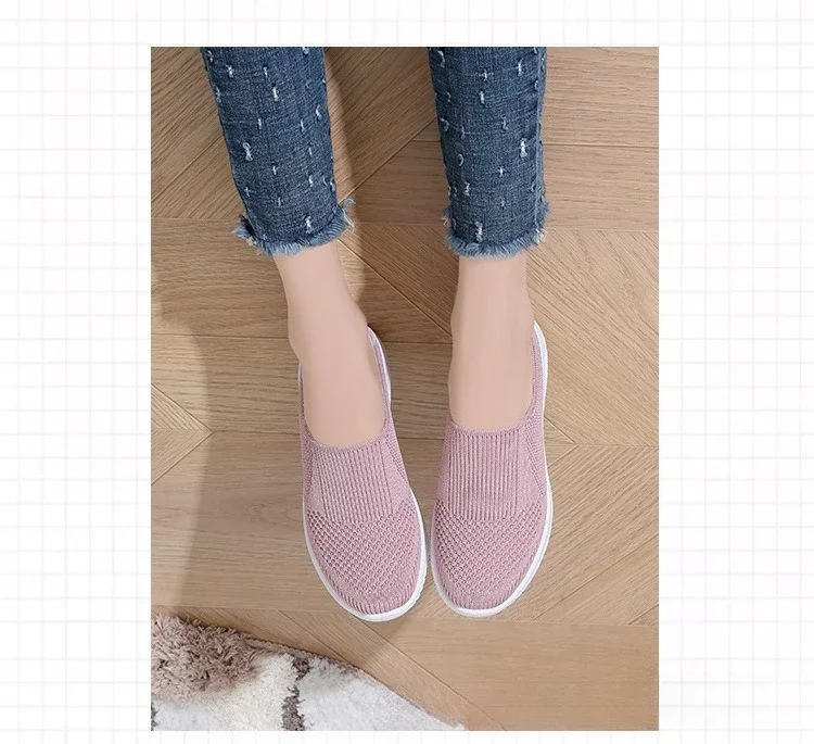 Women's Summer Shoes Plus Size Casual Single Ladies Shoes Soft Sole Cover Half Slippers Sale Shoes with Free Shipping