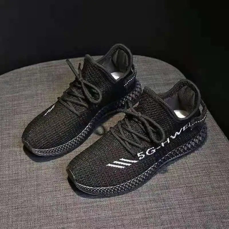 Women's Sneakers 2023 New Fashion Breathable Trainers Comfortable Sneakers Women Mesh Fabric Lace Up Female Footwear Women Shoes