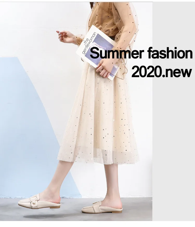 New Women Slipper Casual Shoes Fashion Women's Leather Loafers No Heel Slip-on Shoes Summer Outdoor Light Ladies Walking Shoes