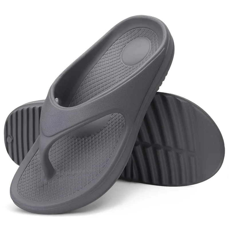 Evshine Summer Plantar Fasciitis Feet Sandals with Arch Support Best Orthotic flip Flops for Flat Feet Heel Pain For Women