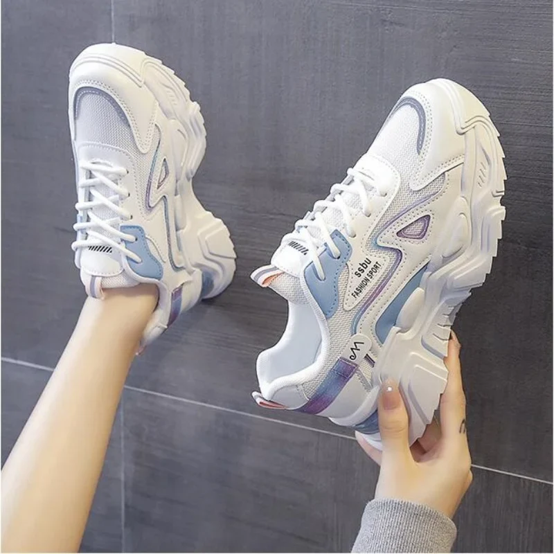 Spring/Autumn Women Running Shoes Breathable Casual Shoes Outdoor Light Weight Sports Shoes Casual Walking Sneakers