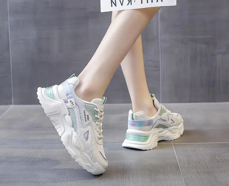 Spring/Autumn Women Running Shoes Breathable Casual Shoes Outdoor Light Weight Sports Shoes Casual Walking Sneakers