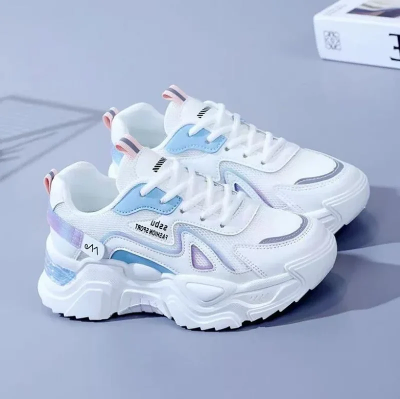 Spring/Autumn Women Running Shoes Breathable Casual Shoes Outdoor Light Weight Sports Shoes Casual Walking Sneakers