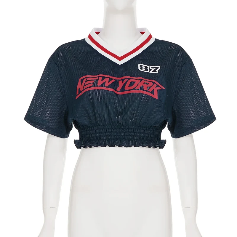 HLJ&GG White Knit Letter Fashion Y2K Outfits Women O Neck Sleeveless Slim Crop Top + Lace Plaid Shorts Two Piece Sets Streetwear