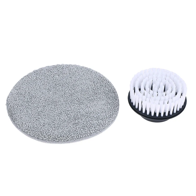 Electric Scrubber Brush Replacement Heads 4Pcs Set For Handheld Cleaning Tool Bathtub Kitchen Sink Floor Surface Pads
