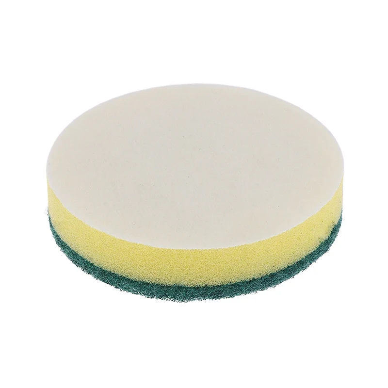 Electric Scrubber Brush Replacement Heads 4Pcs Set For Handheld Cleaning Tool Bathtub Kitchen Sink Floor Surface Pads