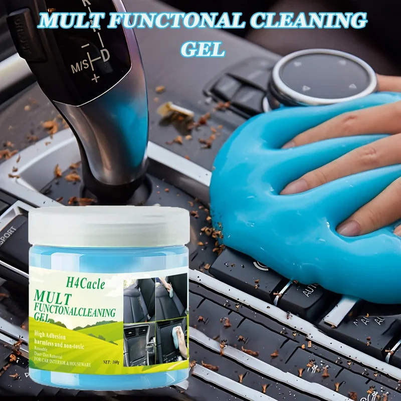 Multi Functional Cleaning Gel for Car Suitable Interior Cleaning Keyboard Air Vent Slime Car Interior Fittings Cleaning Tools