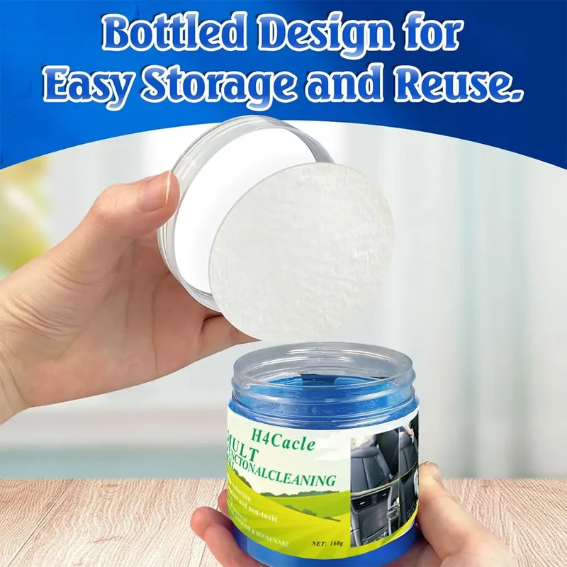 Multi Functional Cleaning Gel for Car Suitable Interior Cleaning Keyboard Air Vent Slime Car Interior Fittings Cleaning Tools