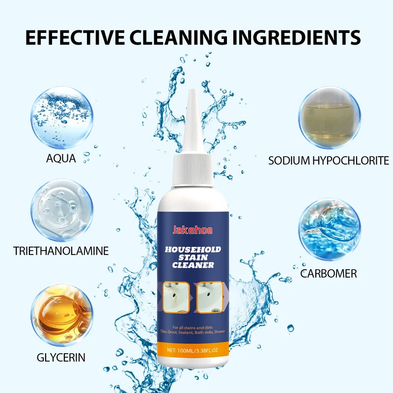 Mold Stain Cleaning Gel Household Doors Windows Walls Tile Gaps High-Efficiency Mildew Removal And Decontamination Cleaner 100ml
