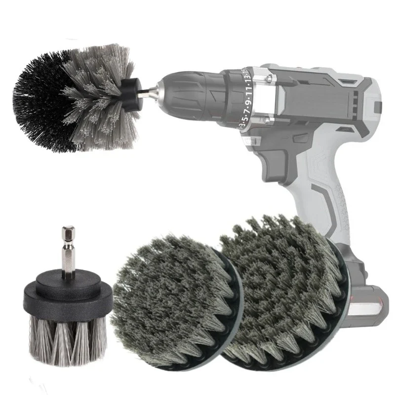 Car Cleaning Tools Drill Brush Kit Electric Scrubber Brush for Cleaning Bathroom Bathtub Cleaning Brush Scrub Drill Cleaning Kit