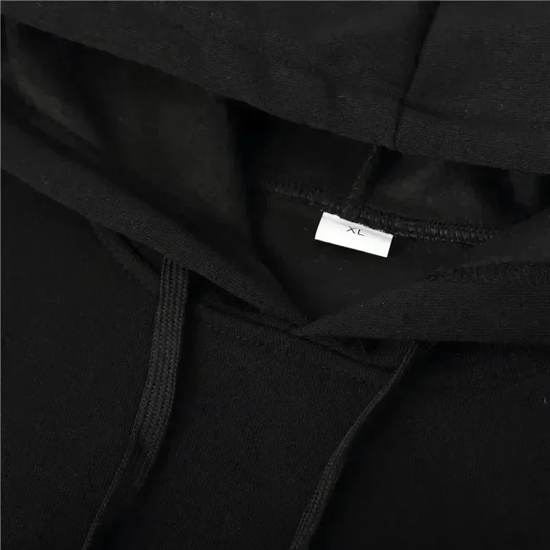 Norway Autumn winter models Men's Fleece windproof Warm 100%Cotton Oversized Hoodie Outdoor Commuter Men's High Elastic top