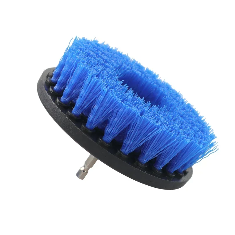 Soft Drill Brush Attachment 4inch For Cleaning Carpet & Leather And Upholstery Glass Car Tires Electric Scrubber Drill