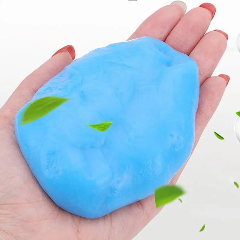 Car Dust Cleaning Gel - Soft Rubber Cleaning Mud for Air Vent Outlet Dashboard Door Window Gaps Keyboard Absorb odors