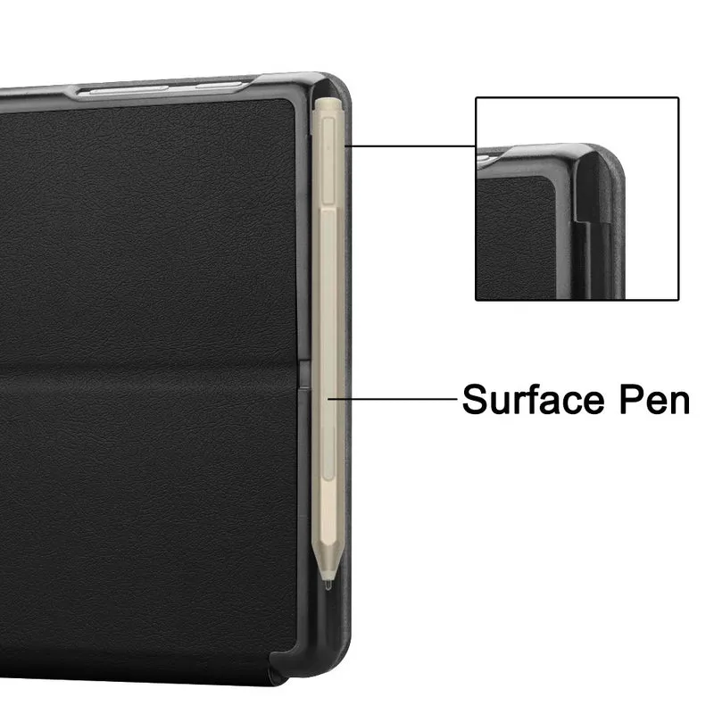for 2020 microsoft Surface go2/Surface go castor pattern insert pen with keyboard case