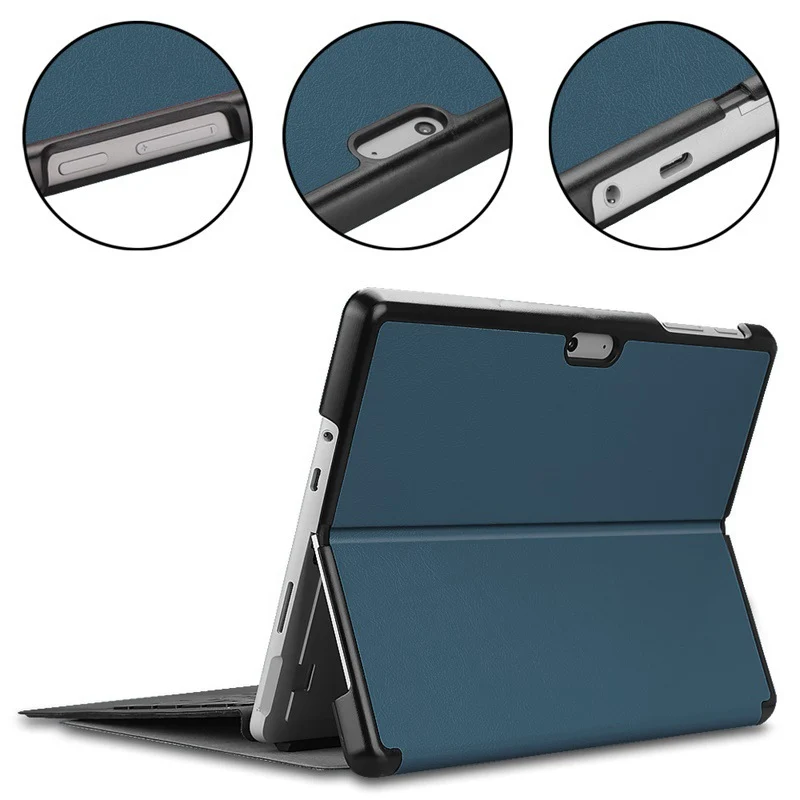 for 2020 microsoft Surface go2/Surface go castor pattern insert pen with keyboard case