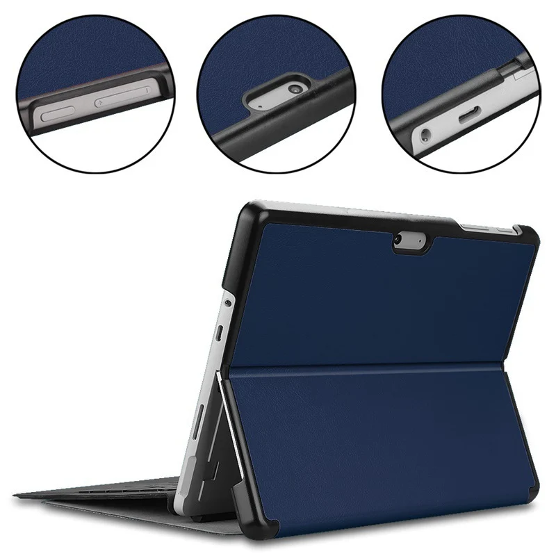for 2020 microsoft Surface go2/Surface go castor pattern insert pen with keyboard case