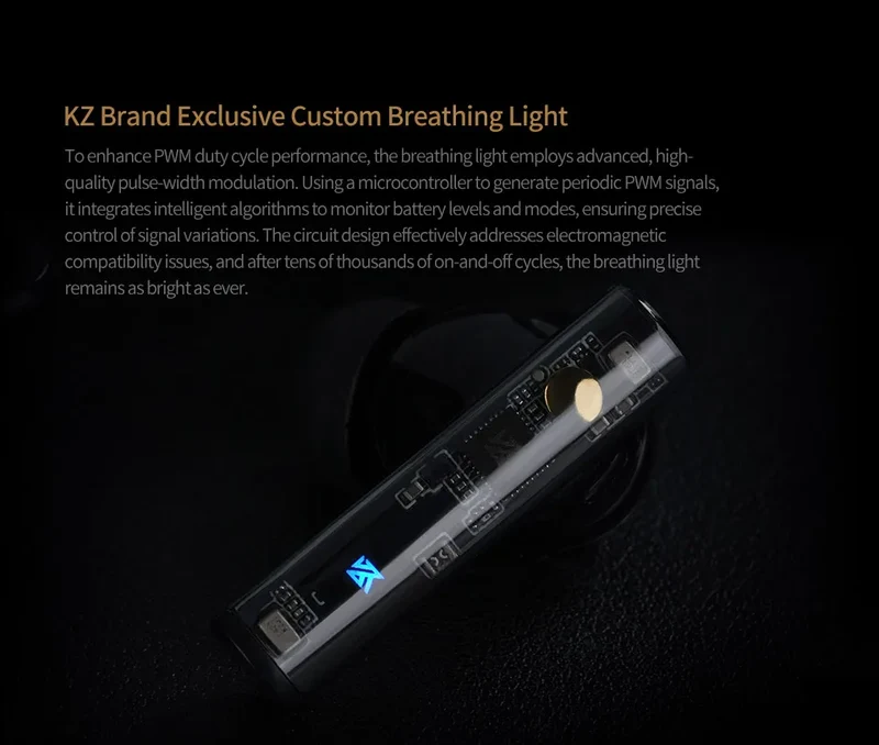 KZ Carol ANC True Wireless Earphone 55dB Active Noise Canceling TWS Headphone 6 Mics AI HD Call Bluetooth 5.3 HiFi in-Ear Earbud
