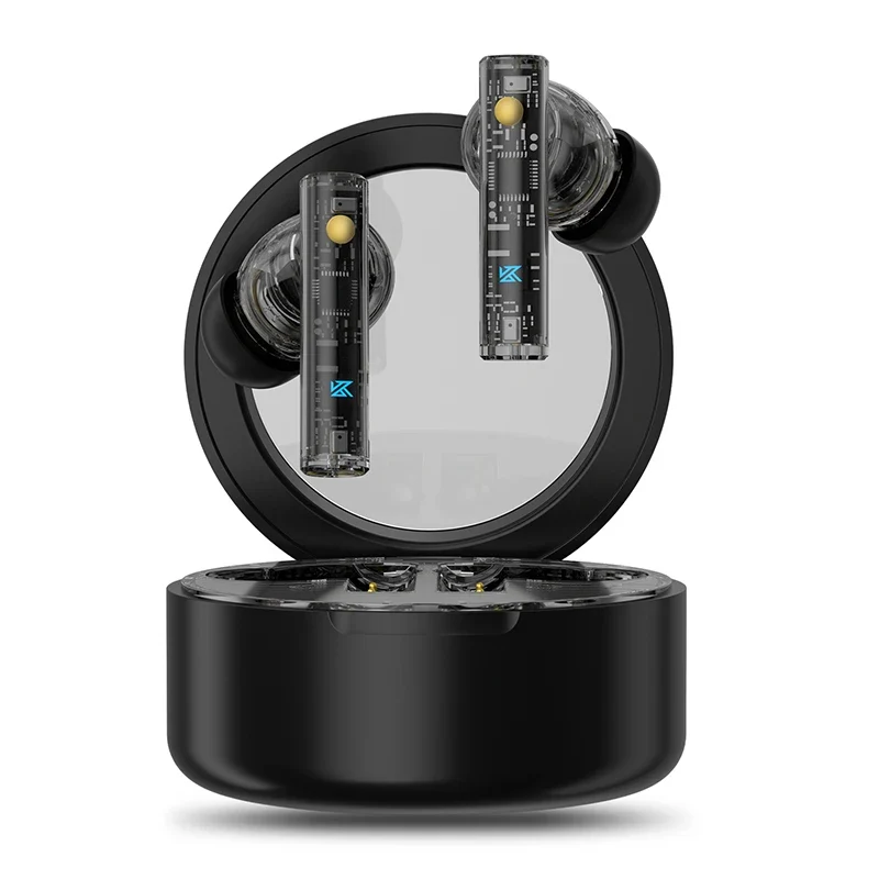 KZ Carol ANC True Wireless Earphone 55dB Active Noise Canceling TWS Headphone 6 Mics AI HD Call Bluetooth 5.3 HiFi in-Ear Earbud