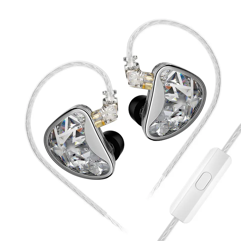 KZ AS24 24BA Units HIFI In Ear 12 Balanced Armature Earphones Noise Cancelling Earbuds Adjustable Tone Headset AST ZSX ZAR