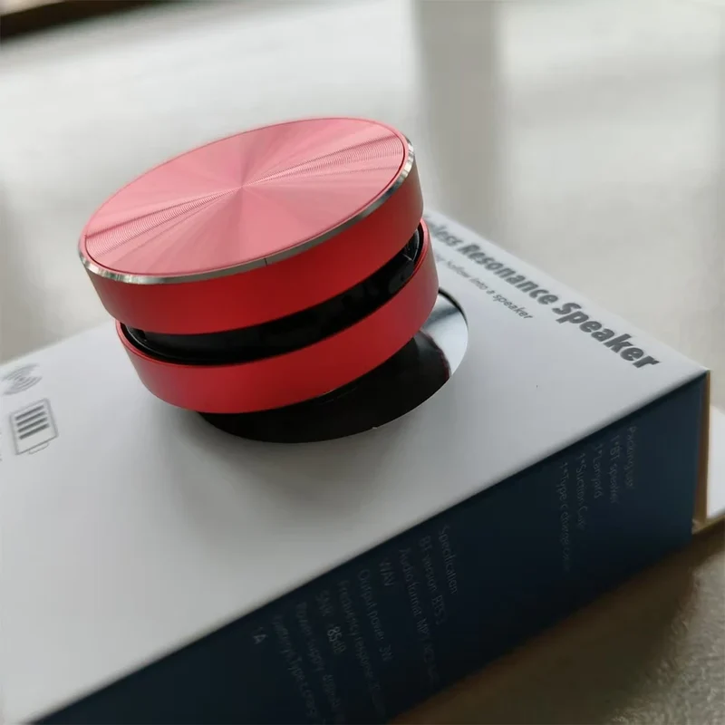 1pcs Bone Conduction Speaker Bluetooth-Compatible TWS Wireless Stereo Sound Hummingbird Speaker With FM Radio Red Black Silver