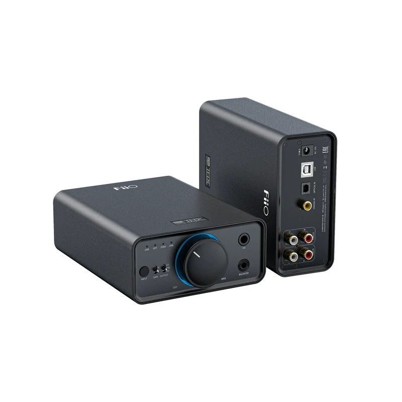 FiiO K7/K7BT Balanced HiFi DAC Headphone Amplifier AK4493S*2, XMOS XU208 PCM384kHz DSD256,USB/Optical/Coaxial/RCA Inputs