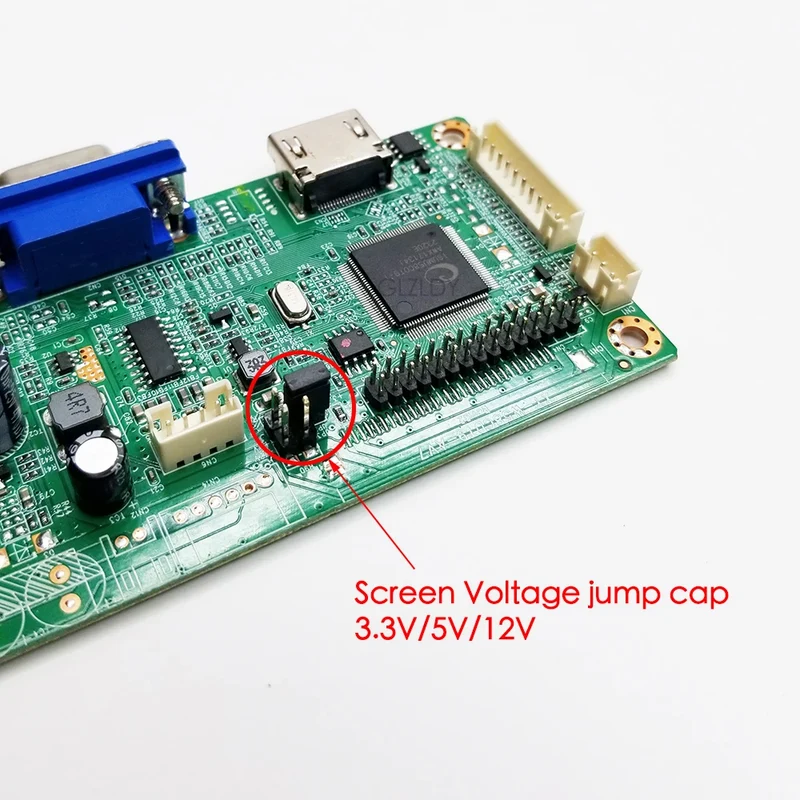 For AUO G156XW01 G185XW01 G156XTN01.0 1366x768 Controller Board HDMI+VGA To LVDS LED Screen Laptop DIY display Driver Board Kit