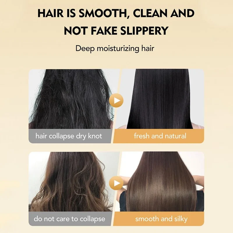Deep nourishing hair care essential oil spray can increase luster and improve hair repair and damage fragrance