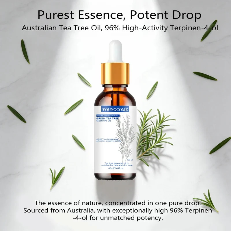 Tea Tree Essential Oil , Nature for Aromatherapy, Diffuser, Humidifier, Woody, Relieving Stress，Massage Muscle