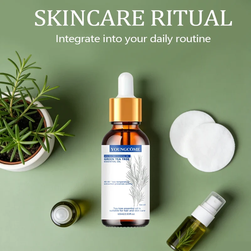 Tea Tree Essential Oil , Nature for Aromatherapy, Diffuser, Humidifier, Woody, Relieving Stress，Massage Muscle