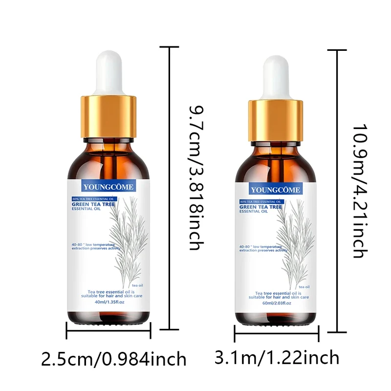 Tea Tree Essential Oil , Nature for Aromatherapy, Diffuser, Humidifier, Woody, Relieving Stress，Massage Muscle
